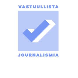 Vastuullista journalismia -logo